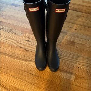 Hunter Classic Black Tall Boots